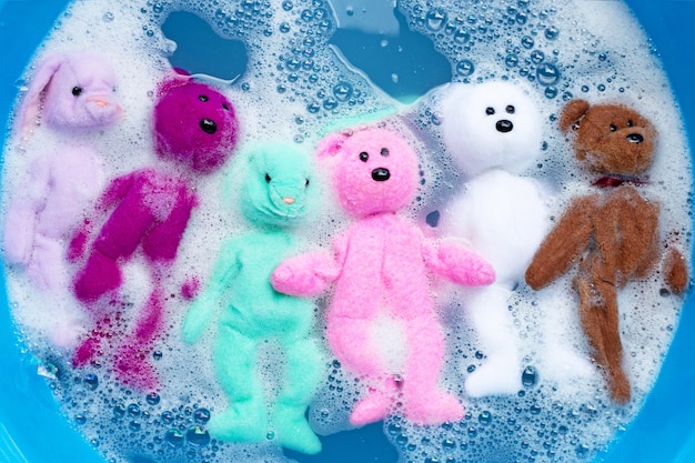 laundry detergent teddy bear