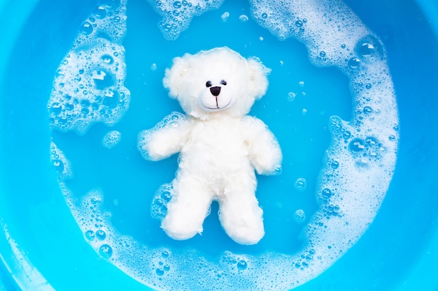 laundry detergent teddy bear