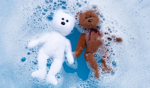 laundry detergent teddy bear