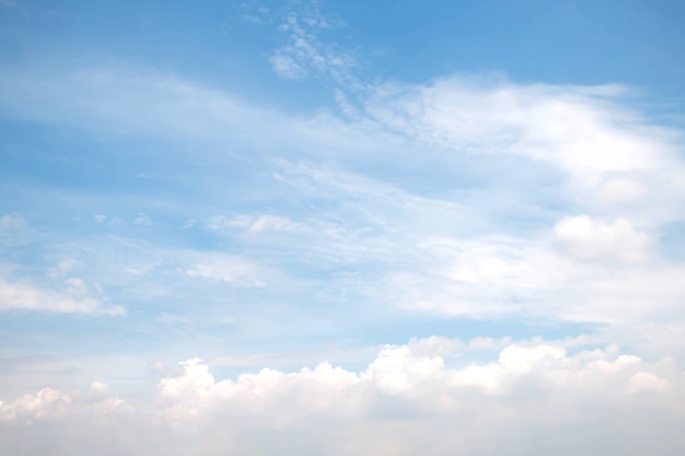 Soft cloud with blue sky background | Premium Photo