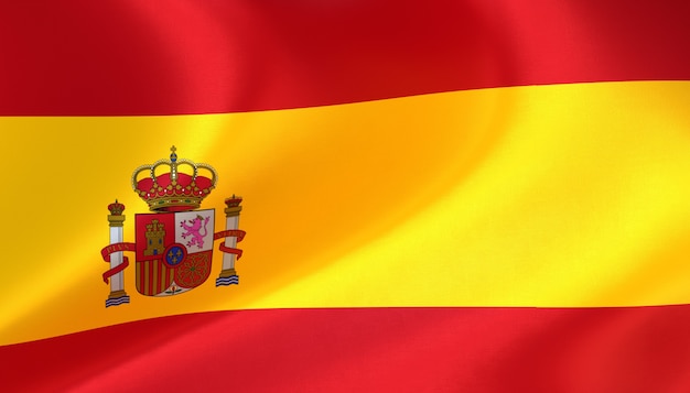 Флаг Spain Фото