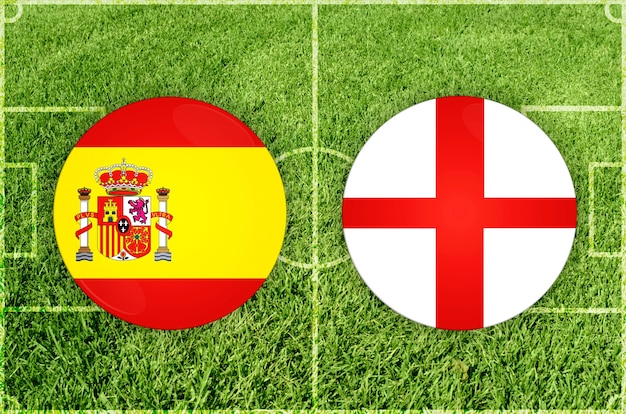 premium-photo-spain-vs-england-football-match