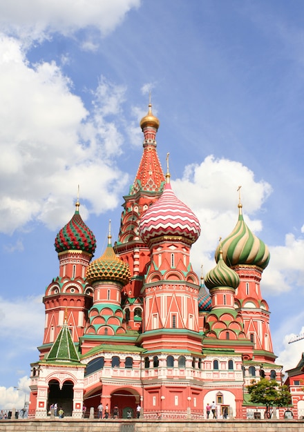 Premium Photo St Basils Cathedral On Red Square In Moscow