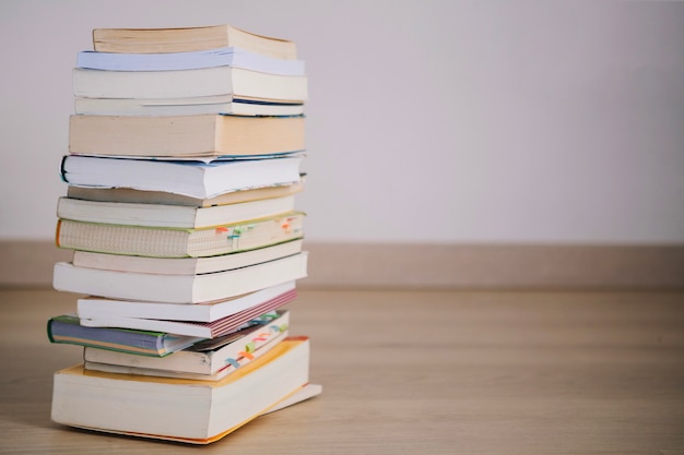 Stack of books and notebooks Free Photo Stack of books and notebooks Free Photo