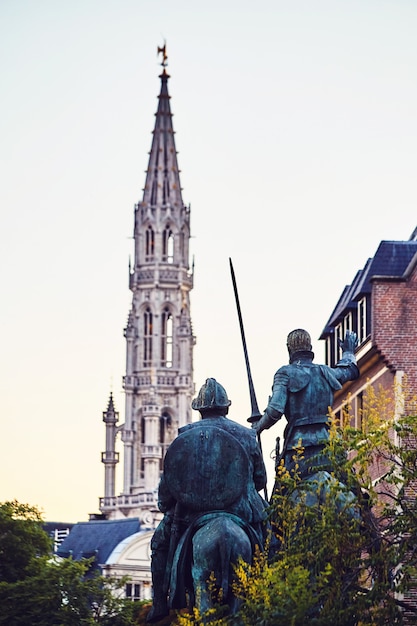 Premium Photo Statues Of Don Quixote And Sancho Panza