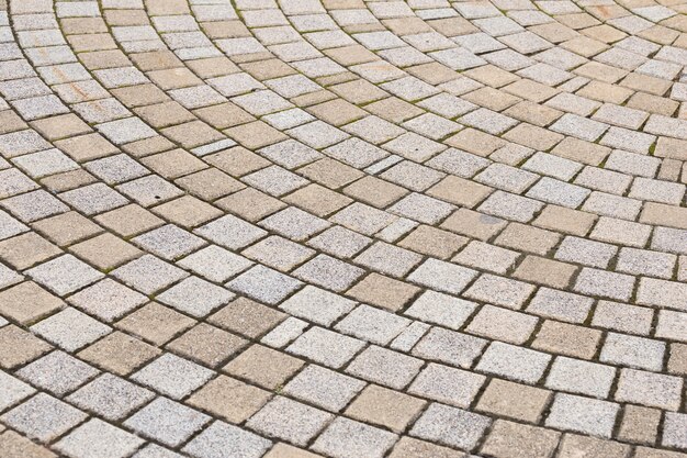 Premium Photo | Stone block paving