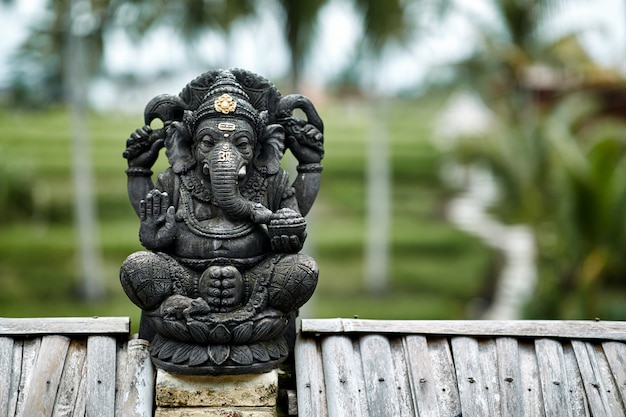新しい 瞑想ガネーシャ バリ島 - 彫刻/オブジェクト - madrasgymkhana.com