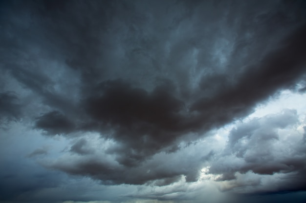 Premium Photo | Stormy clouds gray sky with dramatic shadows