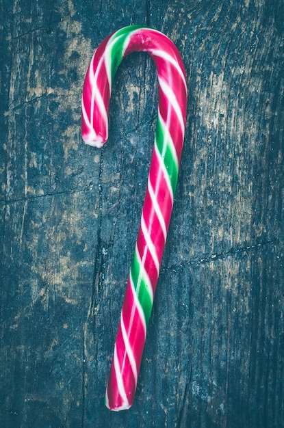 Premium Photo | Striped christmas candy canes