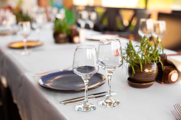 Premium Photo Stylish Table Setting In An Open air Restaurant premium-photo-stylish-table-setting-in-an-open-air-restaurant