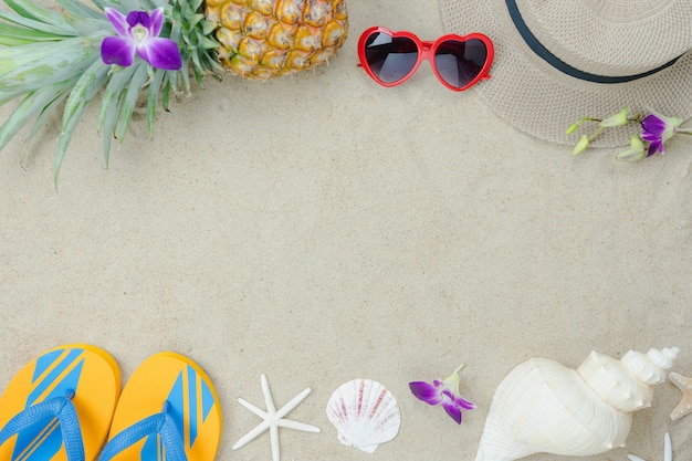 Premium Photo | Summer & travel beach holiday in the season background