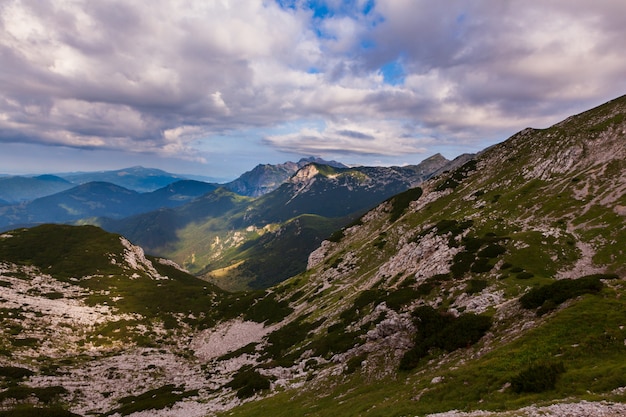 Premium Photo | On the summit of vogel mountain