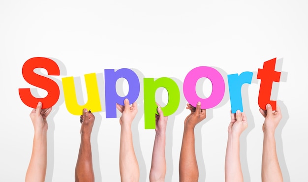 Support diverse diversity ethnic ethnicity variation unity concept Free Photo