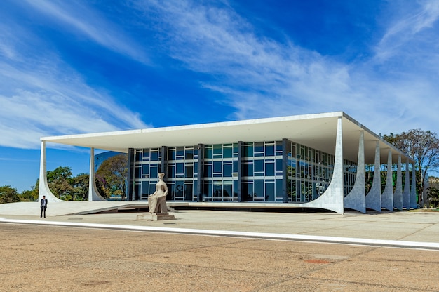 Premium Photo | Supreme federal court brasilia df brazil on august 14 ...