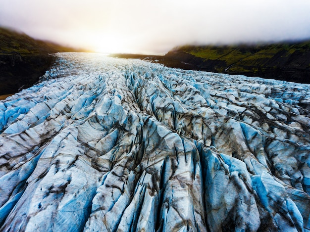 Premium Photo Svinafellsjokull Glacier In Vatnajokull Iceland