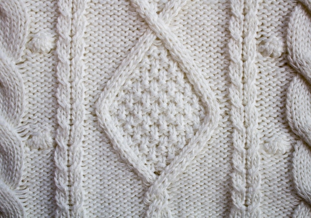 Premium Photo | Sweater texture, knitted wool pattern