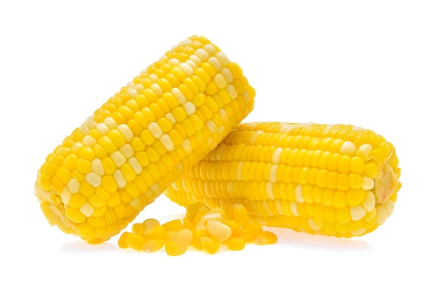 Premium Photo | Sweet corn isolated on white background.
