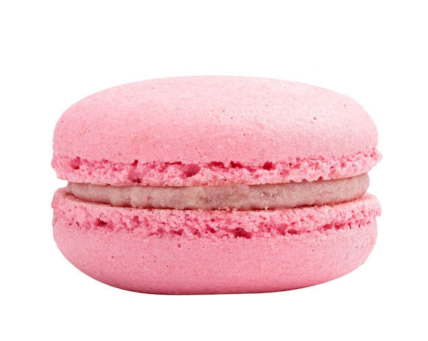 Premium Photo | Sweet macaroon isolated with clipping path