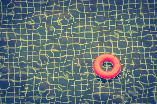 black ring around pool