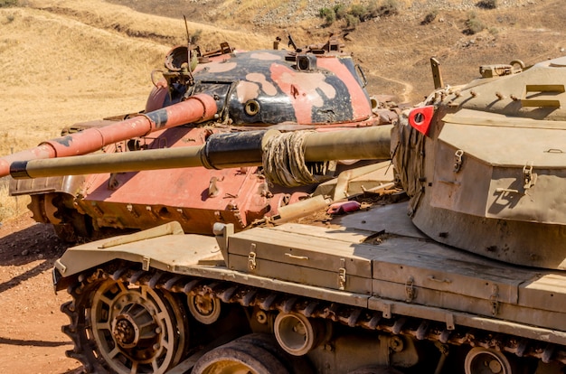 tank battle israel syria