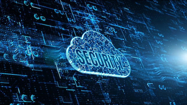 Technology network and data connection background Premium Photo