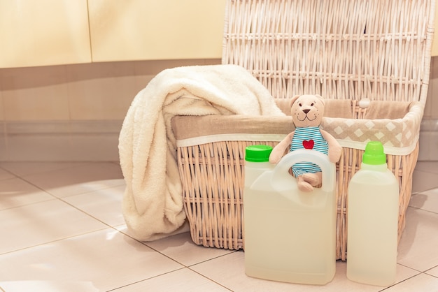 laundry detergent teddy bear