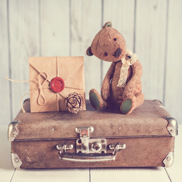 teddy suitcase