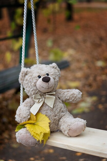 teddy bear swing