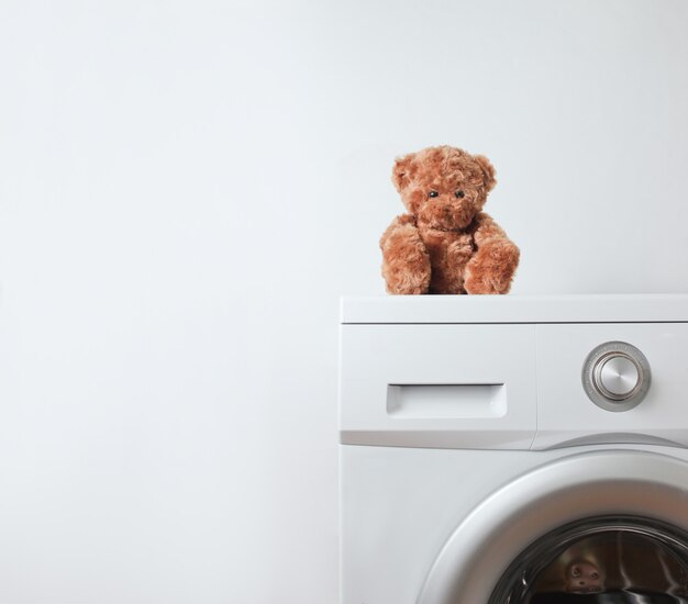 can i put teddy bear in the washing machine