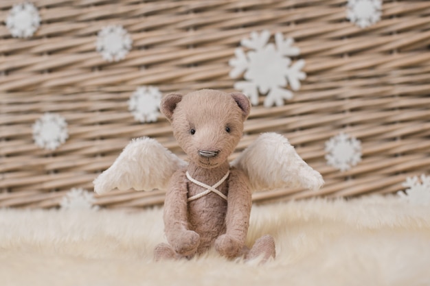 teddy bears with angel wings