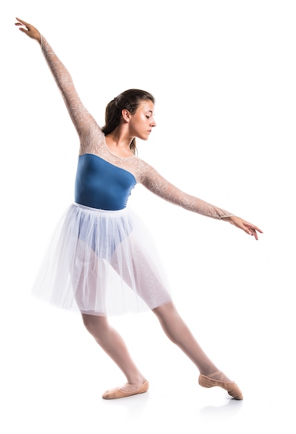 Teen girl ballerina dancer Photo | Premium Download