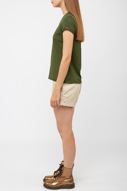 khaki shorts for teenage girl