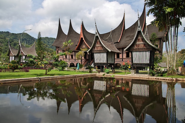 Premium Photo The temple  on sumatra  island indonesia