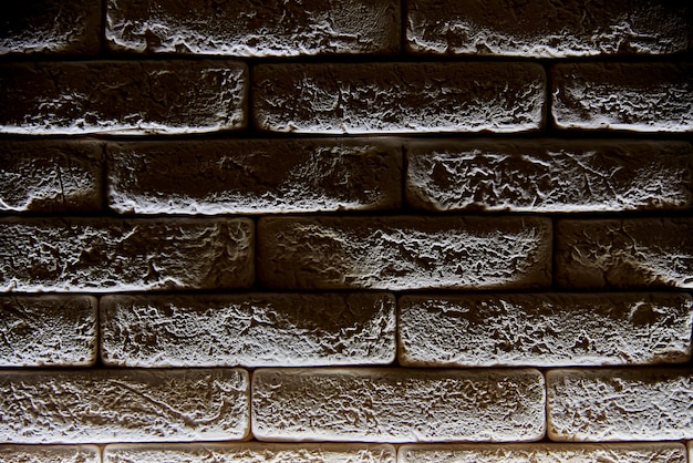 Premium Photo | Texture, background stone wall with backlight from below.