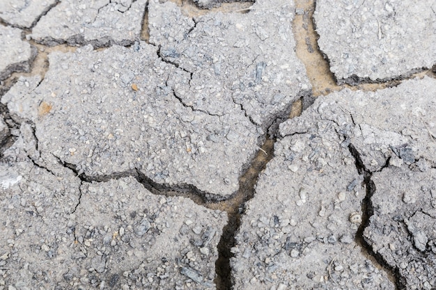 Premium Photo | Texture crake of dry dirt ground