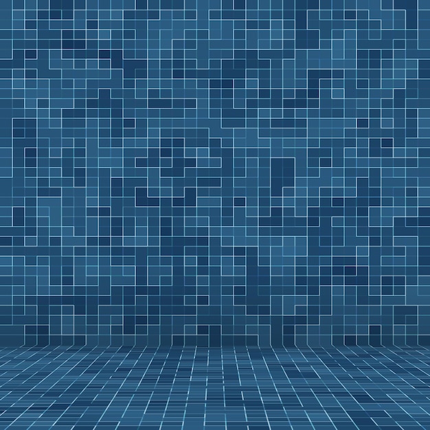 Premium Photo | Texture swimming pool mosaic tile