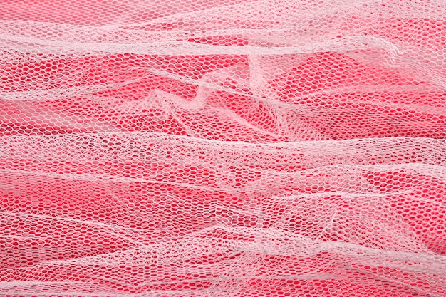 Premium Photo | Texture of tulle close up