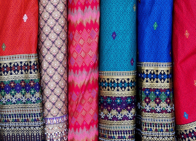 Silks fabric thai thai silk,