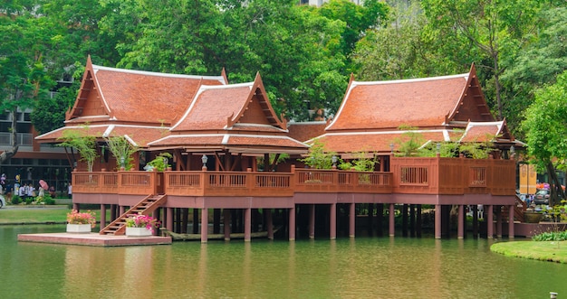 Premium Photo | Thai style house