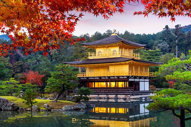 金閣寺 秋の金閣寺 日本の京都 無料の写真