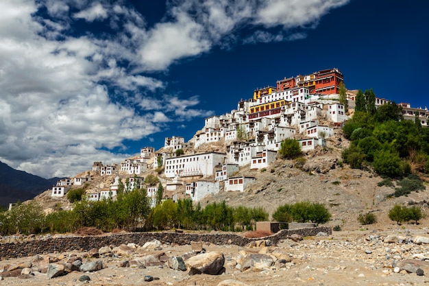 Premium Photo | Thiksey gompa, ladakh, india