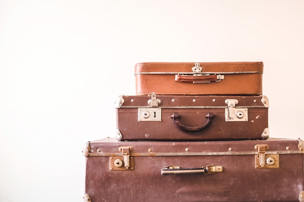 old vintage suitcases