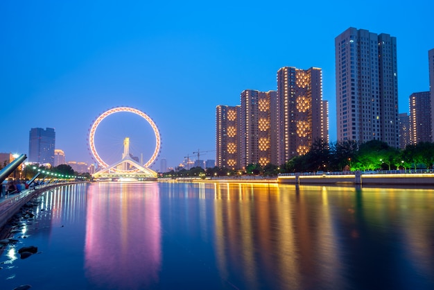 Premium Photo | The tianjin eye