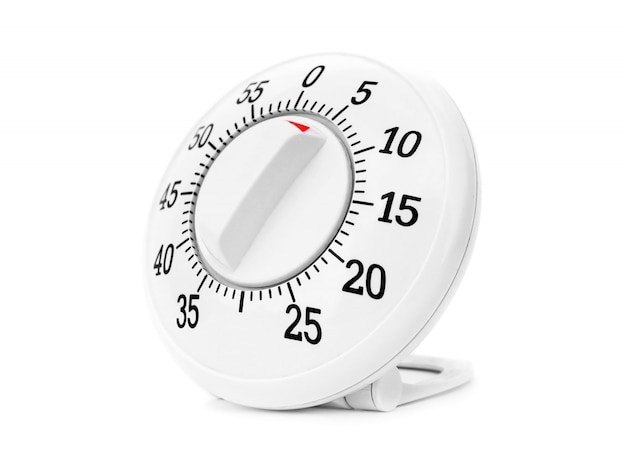 Premium Photo | Timer isolated on white