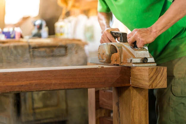 Premium Photo | Tools used in woodworking.