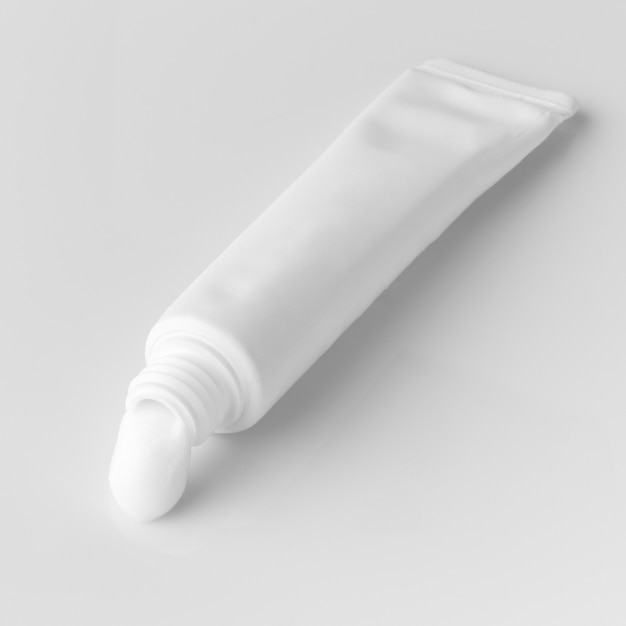 Toothpaste isolated on white background Premium Photo