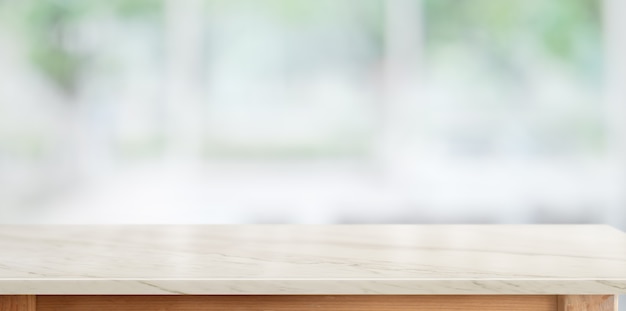 Premium Photo | Top marble counter table in kitchen room background