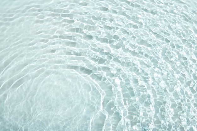 Free Photo | Top view clear ocean water texture