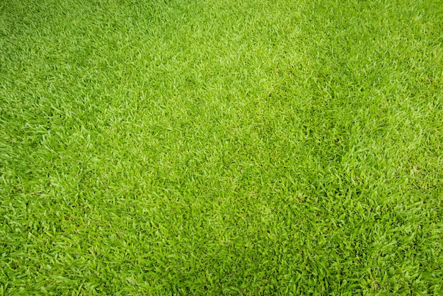 Premium Photo | Top view and detail of turf floor at soccer field