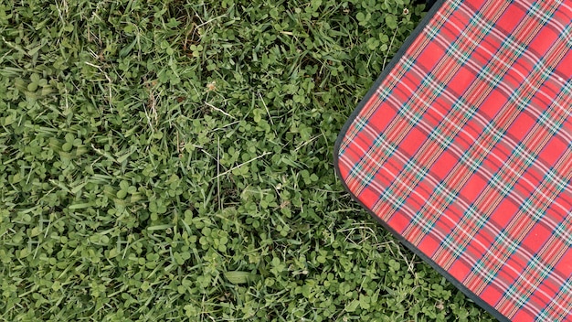grass picnic blanket